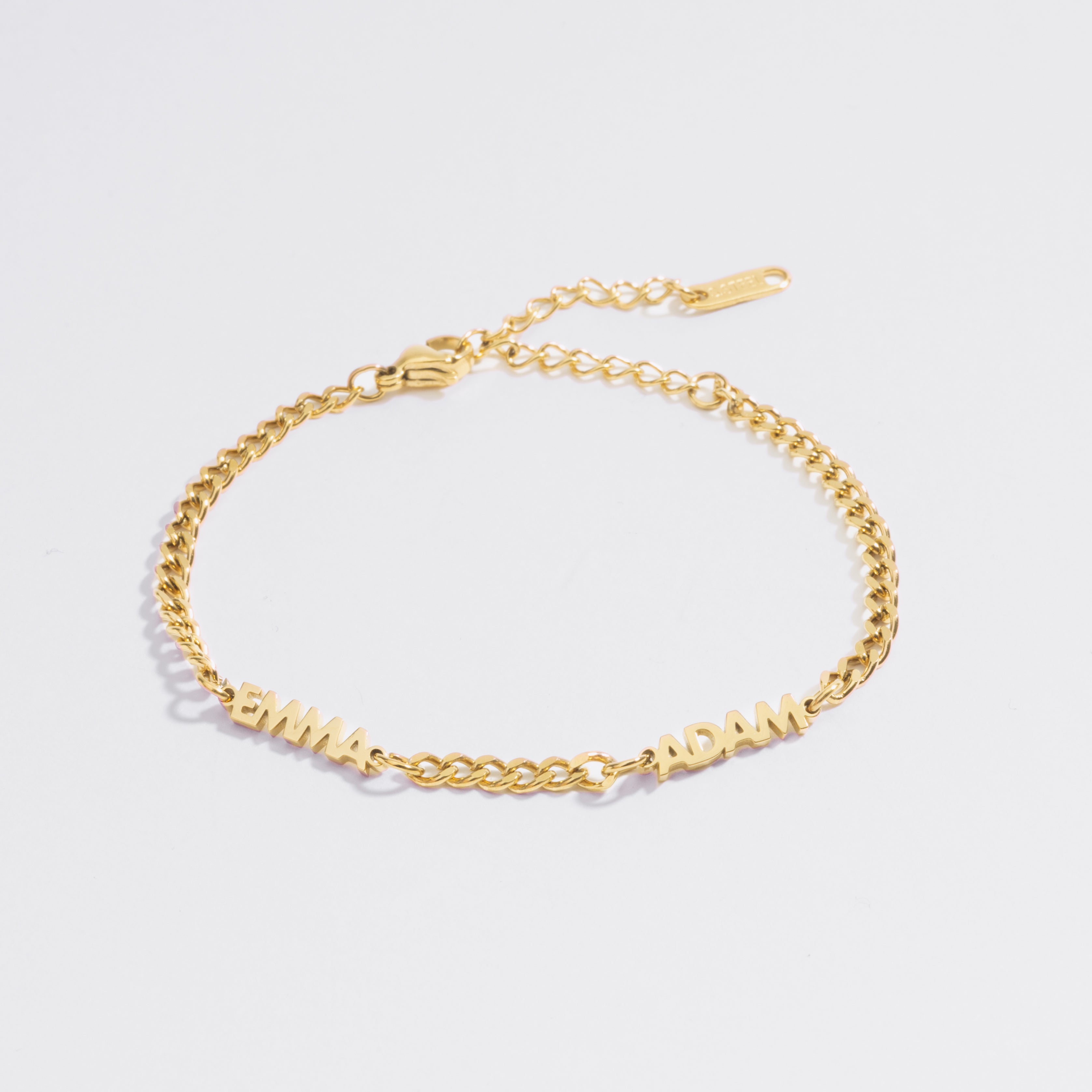 Personalized Name Bracelet 18K