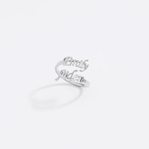 Customized Name Ring