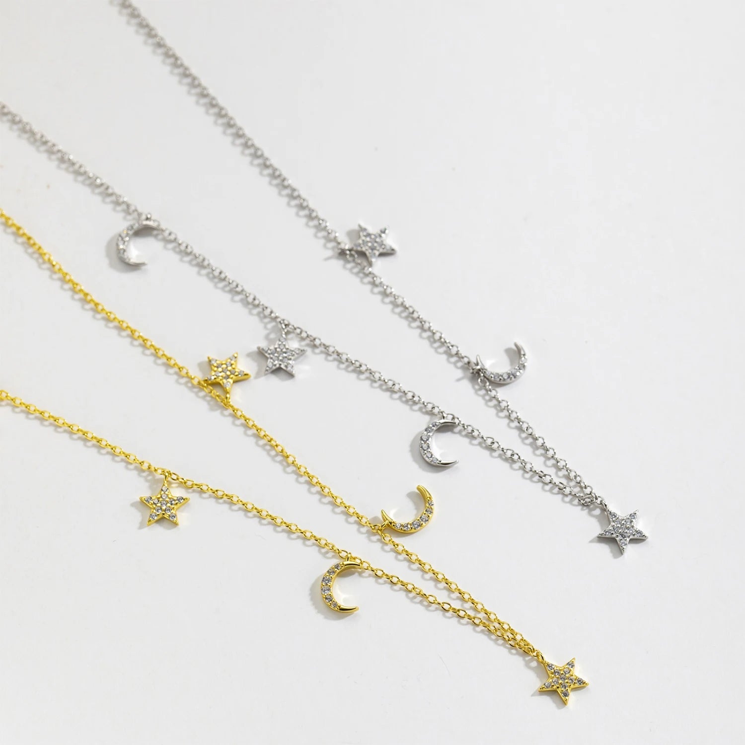 Star Moon Necklace