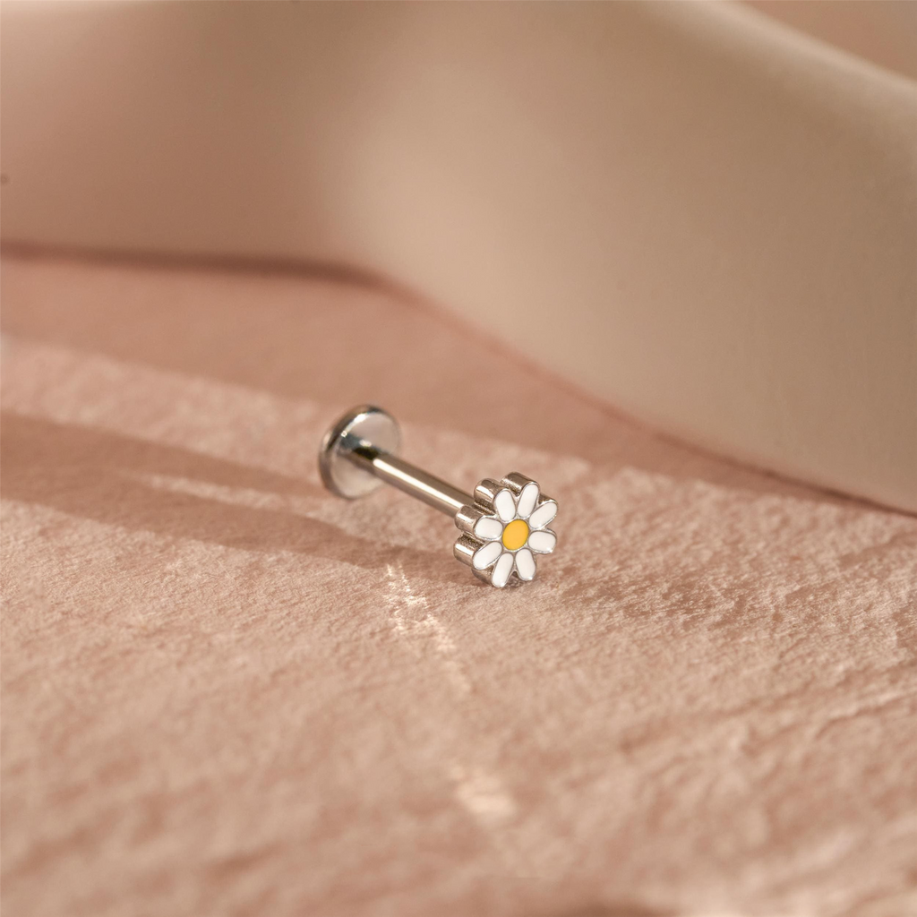 Daisy Flower Stud Earring