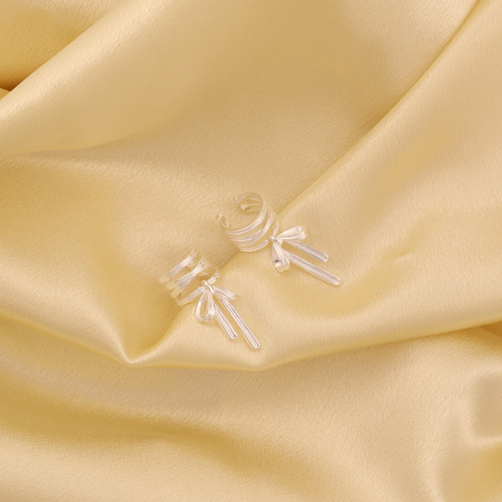 Bow Tie Ear Cuff Earring