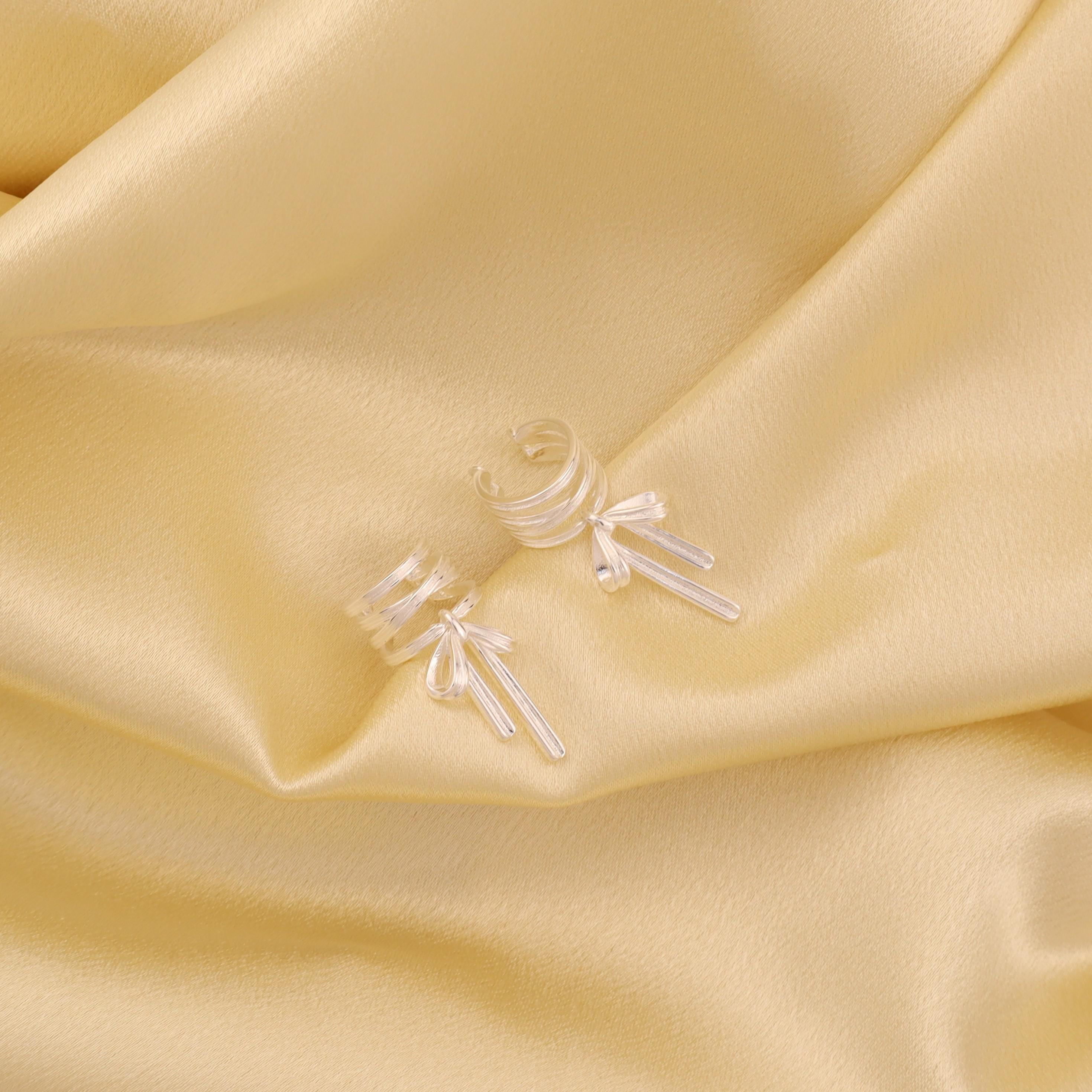 Bow Tie Ear Cuff Earring