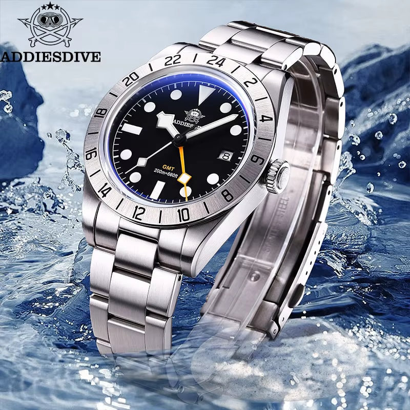 Blue Ceramic Skeleton Automatic Style Watch VRC003