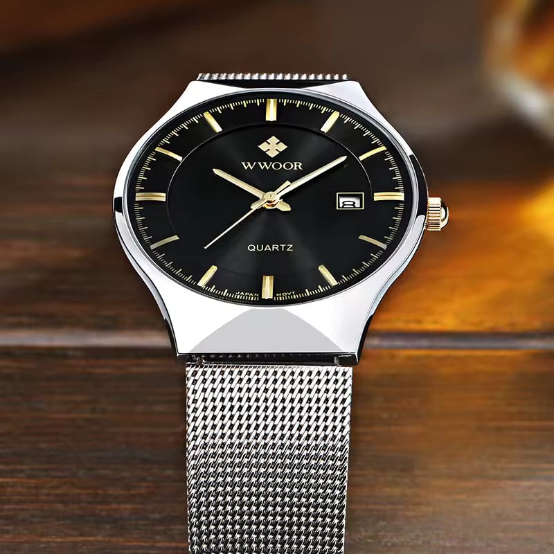 Black Chronograph Heritage Sport Watch VRC010