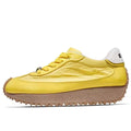 Women's Cushioned Lifestyle Sneakers - Yellow #1748201