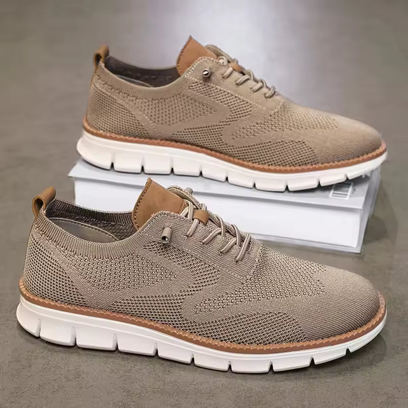 Men's Cushioned Lifestyle Sneakers - White #1705931