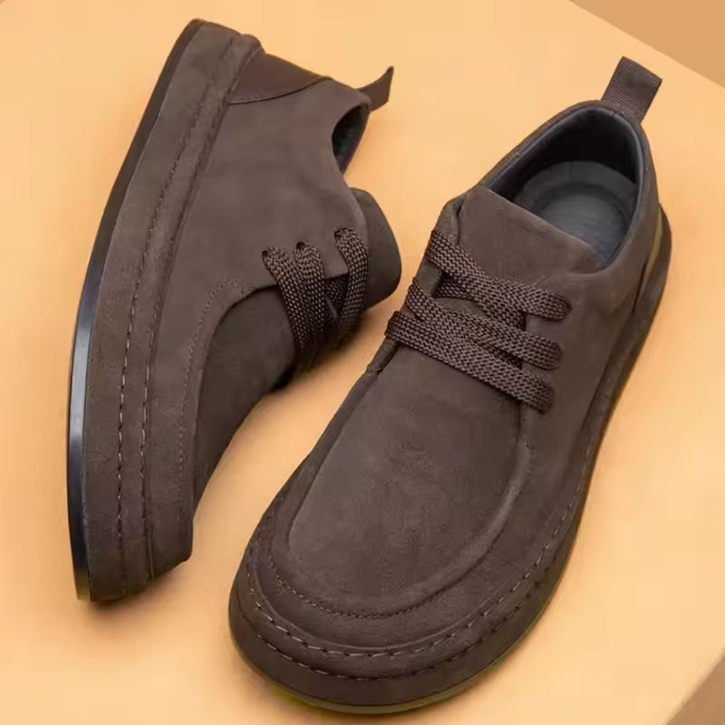 Men's Cushioned Lifestyle Sneakers - Brown #1705842
