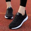 Women's Cushioned Lifestyle Sneakers - Black #1705921