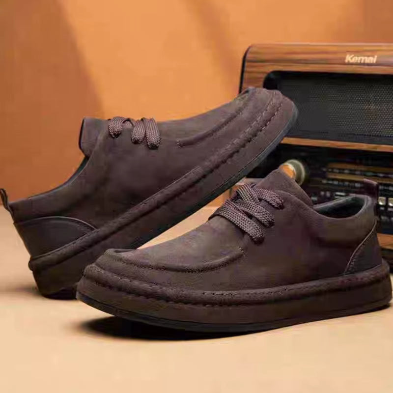 Men's Cushioned Lifestyle Sneakers - Brown #1705842