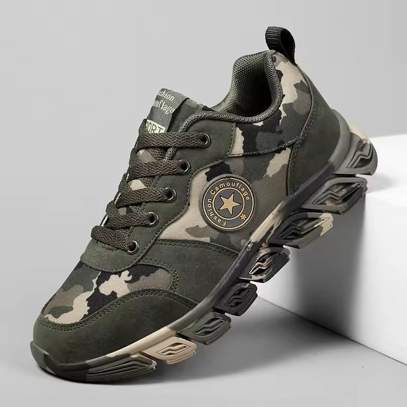 Men's Cushioned Lifestyle Sneakers - Green #1748161