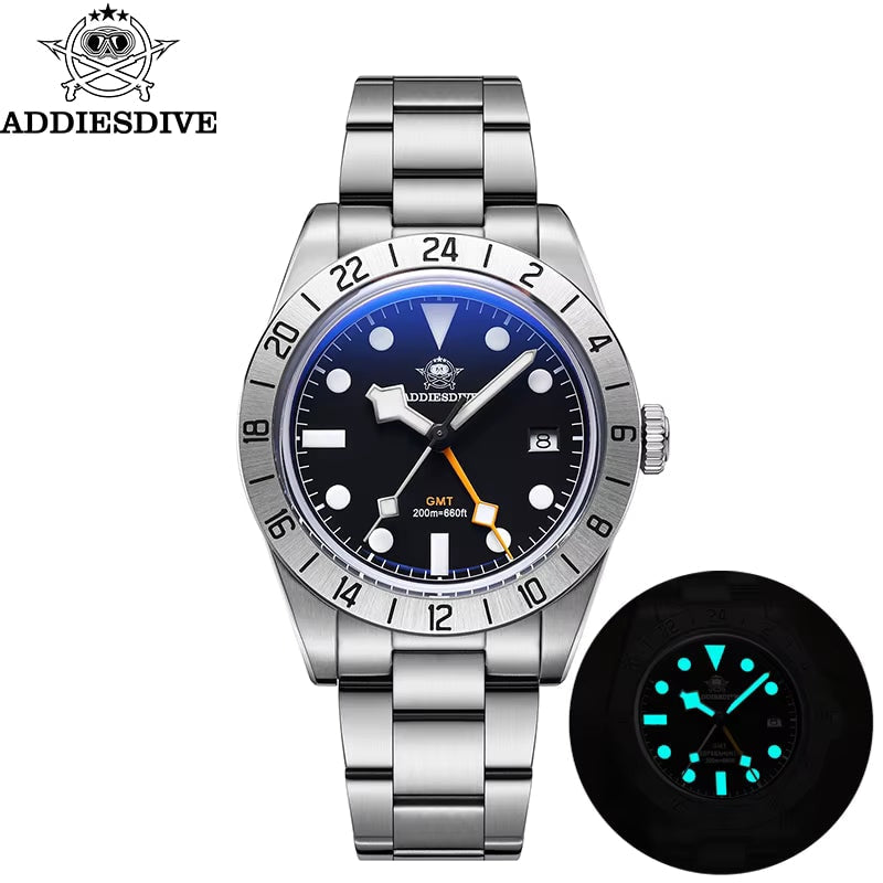 Blue Ceramic Skeleton Automatic Style Watch VRC003
