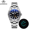 Blue Ceramic Skeleton Automatic Style Watch VRC003